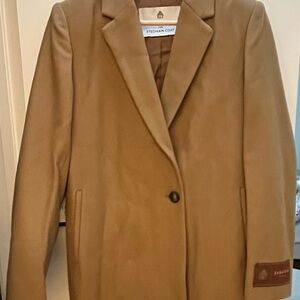 Aritzia The Stedman Coat 100% Wool in Gold Camel (XS) NWT
